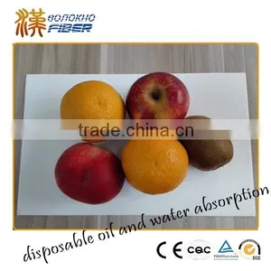 Oil Absorbent Pad,PE/ Nonwoven Material and Food Industrial Use Meat Absorbent Pad, Absorbent Pad thumbnail-2