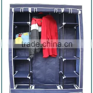 Non-woven Fabirc Folding Large Clothes Wardrobe thumbnail-1
