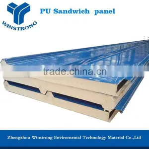 Light Weight Insulation PU Sandwich Panel thumbnail-2