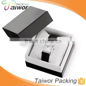 Luxury Plastic With Paper Watch Velvet Box thumbnail-4