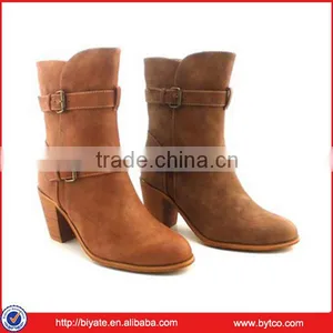 Ladies Fashion PU Boots thumbnail-2