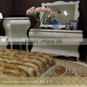 JB05-07 Solid Wood Dresser Box in Bedroom From JL&C Luxury Classical Antique Home Furniture thumbnail-4