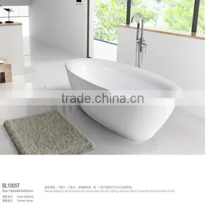 Top Sale Seasummer Acrylic Solid Bathtubs Manufacturer With Mix Valve Shower thumbnail-1