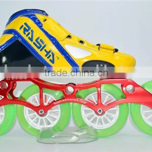 Rasha India Speed Skate Roller Skates Racing Skating OEM Speed Skating Quality Choice thumbnail-3