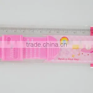 Sliding Ruler, Plastic Ruler Triangle Protractor Set thumbnail-4