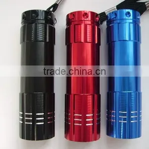 Aluminum 9 Led High Power Led Torch Light thumbnail-1