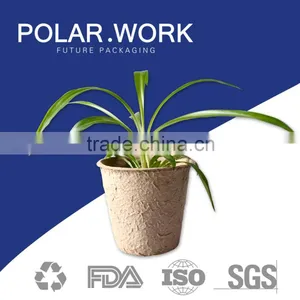 Paper Pulp Seedling Cup Flower/vegetable Plant Bio-degradable Pot thumbnail-1