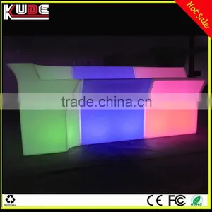 Colorful Illuminated LED Bar Counter for Nightclub thumbnail-1