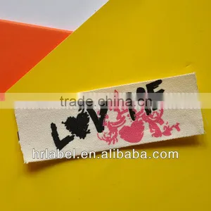 Colorful Printing Cloth Labels thumbnail-1