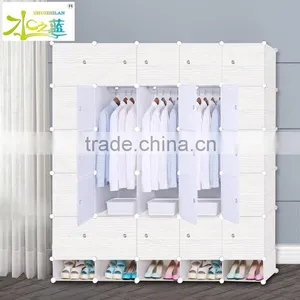 Plastic Simple Bedroom Wardrobe Designs thumbnail-5