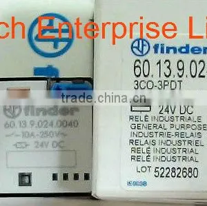 FINDER RELAY 60.13.9.024.0040 24VDC 10A 250V, New and Original thumbnail-1