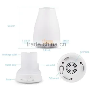 Aromaer Color Changing Aroma Difffuser/ Aromatherapy Essential Oil Diffuser/Ultrasonic Cool Mist Humidifier Supplier thumbnail-3