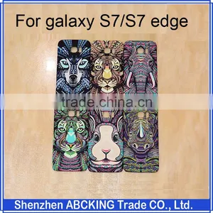 Original Luxo Fashion TPU Mobile Phone Case King Style II Luminous Animal Phone Case For Samsung Galaxy S7 / S7 Edge thumbnail-1