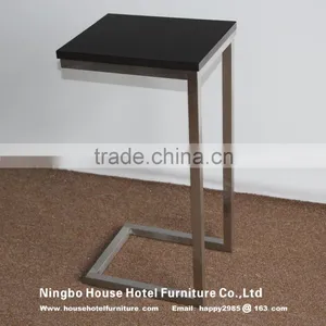 HS0027E C Table Polished Stainless Steel Base thumbnail-1