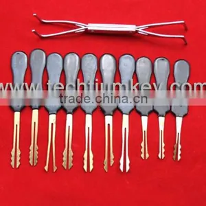 High Quality 10 Pin Scissors GOSO Car Door Lockpick Locksmith Lock Pick Tools thumbnail-1