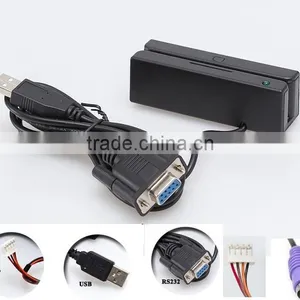 Multi-port 3 Tracks Magnetic Stripe Mini Msr for Hotel Time Attendance POS GPS Tracking System thumbnail-1