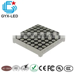 Rohs Compliant Red and Green bi Color 8*8 Dots LED Dot Matrix Display thumbnail-1