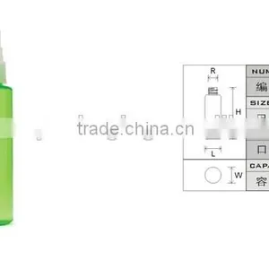 100ml Tonic PET Bottle Skin Freshener Transparent Bottle Skin Care With Sprayer thumbnail-2