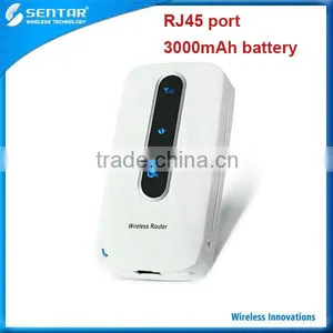 Hot Wireless Router Portable 3G Wifi Router R68W With SIM Card Slot RJ45 LAN Port thumbnail-2