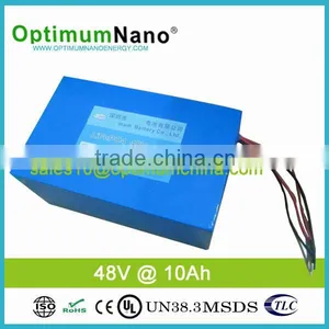 Electric Bike and Electric Bicycle LiFePO4 Battery 48V 10ah thumbnail-1