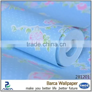 2015 Beautiful Room Natural 3d Red Rose Design Wallpaper thumbnail-4