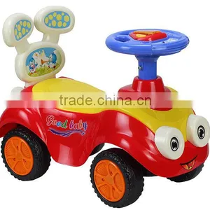 New Hot Sale New 4 Wheels Kids Plastic Car Slide Scooter Carrier Ride on Car Q01-2 thumbnail-1