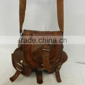 Genuine Leather Unisex Back Pack/vintage Style Back Pack/ruck Sack thumbnail-4