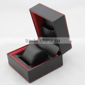 Luxury Black Leather Watch Box for Men thumbnail-2