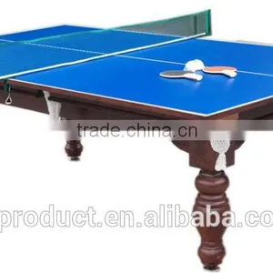 8' High Grade Factory Promotion 3 In1 Multi Games Table. Snooker Table, Table Tennis Table, Dinning Table. thumbnail-2