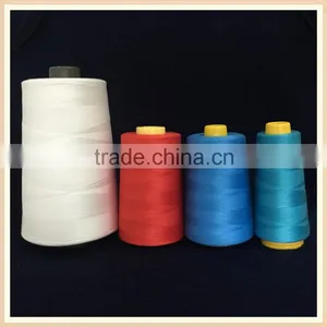 China Facyory 100% Dyed Polyester Spun Sewing Thread thumbnail-1
