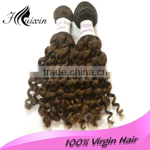 AAAAAA Fast Shippment High Quality Weaving Color 4 Virgin Burmese Hair thumbnail-1