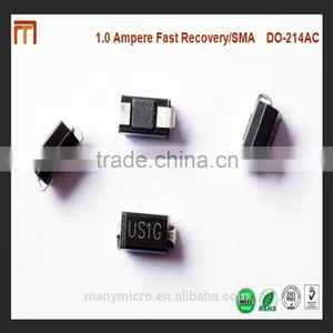 1.0A Fast Recovery SMA DO-214AC Diode US1G thumbnail-2