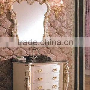 Solid Wood Carcase Material Including Basin Bathroom Cabinet WTS348 thumbnail-1