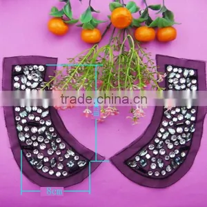 2015 Wholesale Fashion Crystal Handmade Collar/bead Trim for Garment Accessory thumbnail-1