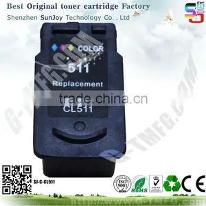 Wholesale Printer Ink Cartridge Compatible CL-511 for Canon PIXMA IP2702 IP2700 MP240 MP252 MP250 MP260 MP272 MP270 MP480 thumbnail-1