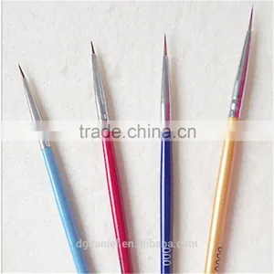 3pcs Gel Acrylic Nail Art Brushes Builder Brush Pen Design thumbnail-6