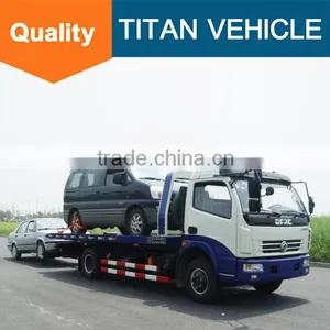 Sinotruck Howo Heavy Duty Flatbed Rotator Tow Truck Wrecker Wheel Lift for Sale With Arm Crane thumbnail-3