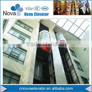Beautiful& Durable Panoramic Elevator/Observation Lift for Star Hotel thumbnail-1