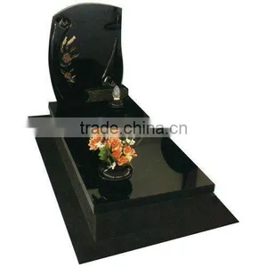 Chinese White Marble Tombstone With Little Angel HT-S-MB113 thumbnail-1