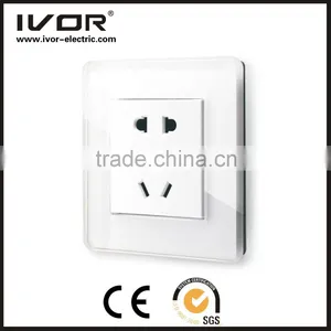 2016 New Design IVOR Glass Panel Mechanical Socket Luxcry Switch thumbnail-1