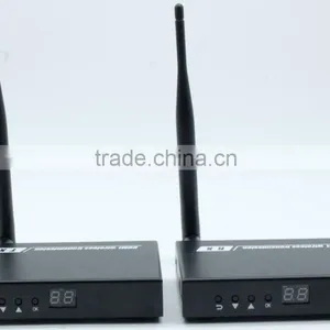 Pinwei PW-DT211W Popular Wireless HDMI Video 165ft (50m) 1080P 60HZ HDMI Over Wireless Extender Kit for PC HDTV DVD Player thumbnail-4