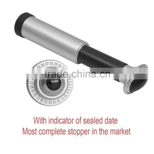 Wholesale Wine Saver Vacuum Pump Bottle Stopper With Two Pump thumbnail-3