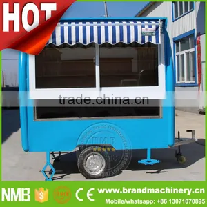 Chinese Snack Trailer, Shaved Ice Cart, Refrigerated Food Carts for Sale thumbnail-3