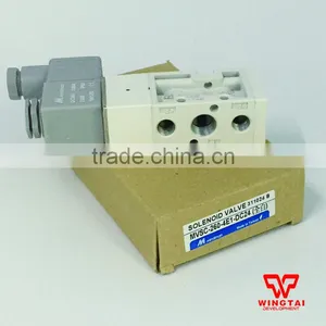 Mindman White Solenoid Valve MVSC-260-4E1, 4-way, Single Solenoid, Specify Voltage thumbnail-5