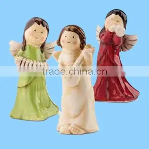 Colorful Nice Painting Smal Cheap Angel Figurines thumbnail-1