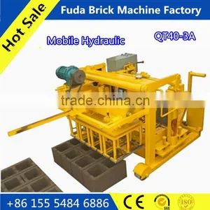Lower Price QT40-3A Concrete Hollow Block Making Machine Price thumbnail-1
