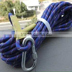 PP Polyester Nylon Double Braided Climbing Rope thumbnail-1