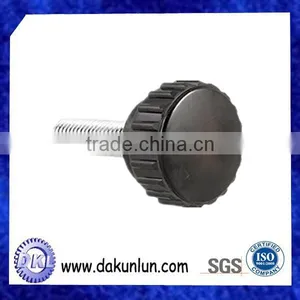 Round Knurled Thumb Screw Black Knob Thumb Screw thumbnail-2