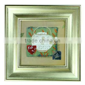 Abstract Oil Painting of Tea Pots thumbnail-1