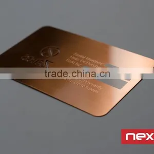 Cut Out Logo Stainless Steel Metal Member Card, Business Card thumbnail-5